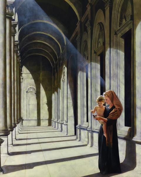 The Windows Of Heaven - 16 x 20 gicl&eacute;e on canvas (pre-mounted) by Al Young