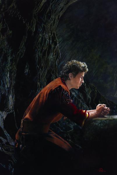 Not Knowing Beforehand - 24 x 36 gicl&eacute;e on canvas (unmounted) by Al Young