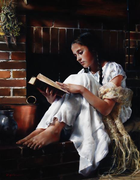The Treasure - 14 x 18 gicl&eacute;e on canvas (pre-mounted) by Elspeth Young