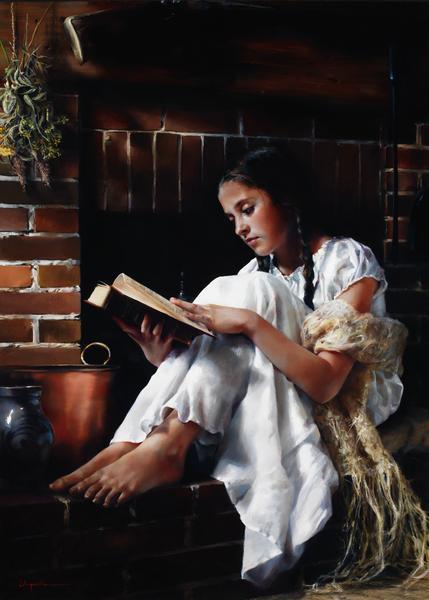 The Treasure - 16 x 22.5 gicl&eacute;e on canvas (pre-mounted) by Elspeth Young