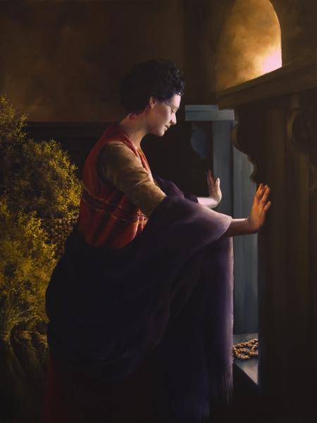 Waiting For The Promise - 12 x 16 gicl&eacute;e on canvas (pre-mounted) by Elspeth Young