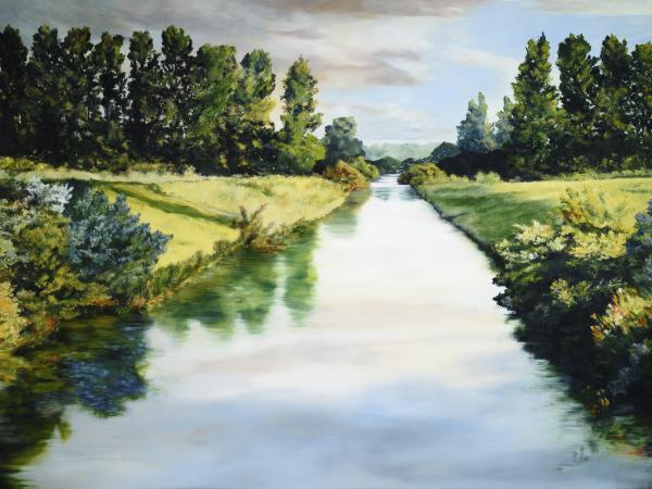 Peace Like A River - 18 x 24 gicl&eacute;e on canvas (pre-mounted) by Ashton Young