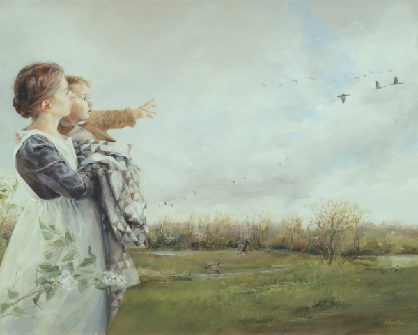 Shall We Not Go On - 24 x 30 gicl&eacute;e on canvas (unmounted) by Elspeth Young