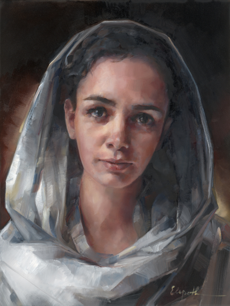 A Precious and Chosen Vessel - 12 x 16 giclée on canvas (pre-mounted) by Elspeth Young