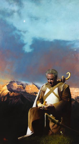At The Going Down Of The Sun - 12 x 21.75 gicl&eacute;e on canvas (pre-mounted) by Al Young