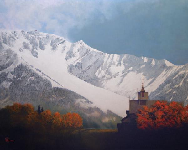Den Kommende Vinteren - 24 x 30 gicl&eacute;e on canvas (unmounted) by Al Young