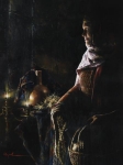 A Lamp Unto My Feet - 24 x 32 gicl&eacute;e on canvas (unmounted)