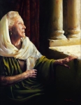 Blessed Is She That Believed - 14 x 18 gicl&eacute;e on canvas (pre-mounted)
