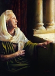 Blessed Is She That Believed - 16 x 21.75 gicl&eacute;e on canvas (pre-mounted)