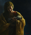 The Protector - 18 x 20.5 gicl&eacute;e on canvas (pre-mounted)