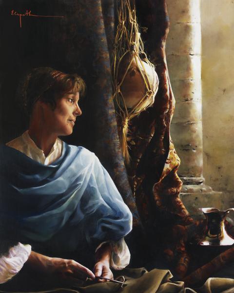 Forsaking All - 16 x 20 gicl&eacute;e on canvas (pre-mounted) by Elspeth Young