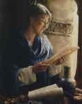 Treasure The Word - 16 x 20 gicl&eacute;e on canvas (pre-mounted)