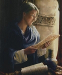Treasure The Word - 20 x 24 gicl&eacute;e on canvas (unmounted)