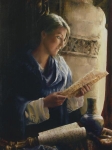Treasure The Word - 12 x 16 gicl&eacute;e on canvas (pre-mounted)