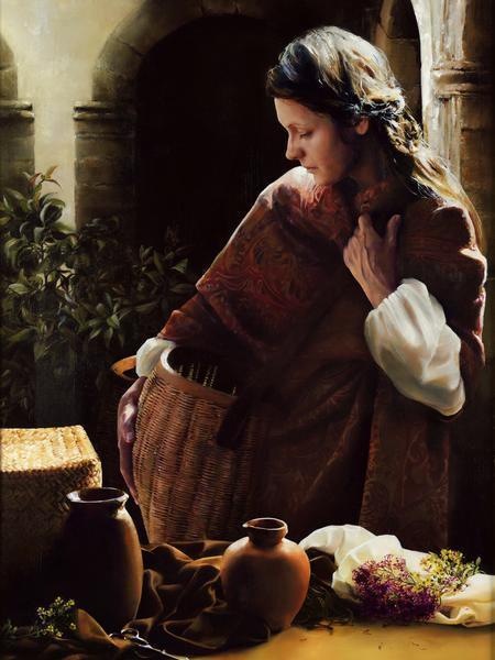 As It Began To Dawn - 12 x 16 gicl&eacute;e on canvas (pre-mounted) by Elspeth Young