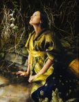 God Liveth And Seeth Me - 14 x 18 gicl&eacute;e on canvas (pre-mounted)