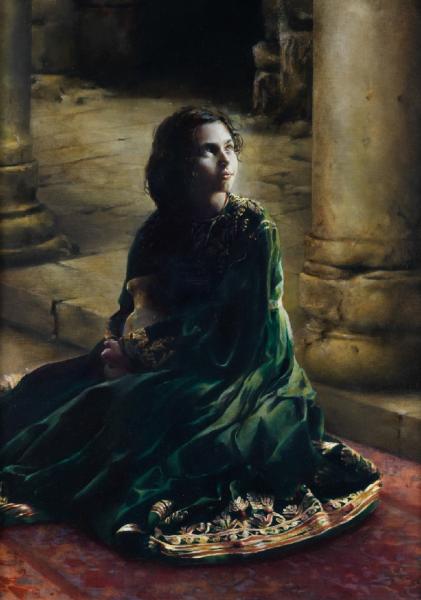 According To Thy Word - 14 x 20 gicl&eacute;e on canvas (pre-mounted) by Elspeth Young