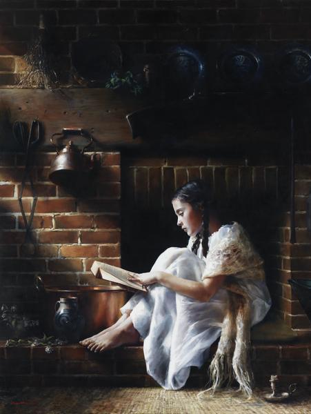 Growing Light - 18 x 24 gicl&eacute;e on canvas (pre-mounted) by Elspeth Young
