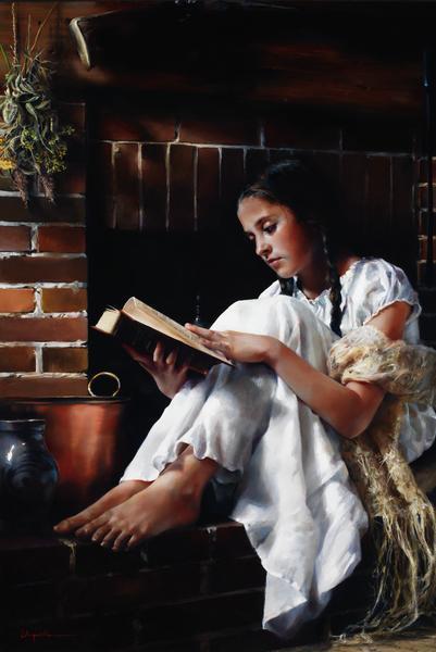 The Treasure - 20 x 30 gicl&eacute;e on canvas (unmounted) by Elspeth Young
