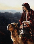 I Will Go Before Your Face - 14 x 18 gicl&eacute;e on canvas (pre-mounted)