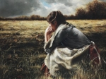 As A Sparrow Alone - 12 x 16 gicl&eacute;e on canvas (pre-mounted)