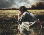 As A Sparrow Alone - 16 x 20 gicl&eacute;e on canvas (pre-mounted)