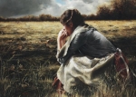 As A Sparrow Alone - 20 x 28 gicl&eacute;e on canvas (unmounted)