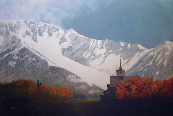 Den Kommende Vinteren - 20 x 30 gicl&eacute;e on canvas (unmounted) by Al Young