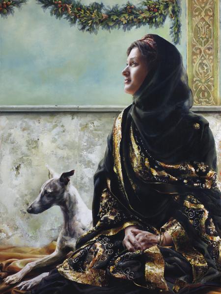Blessed Are The Meek - 12 x 16 gicl&eacute;e on canvas (pre-mounted) by Elspeth Young