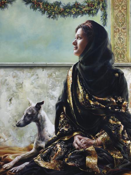 Blessed Are The Meek - 30 x 40 gicl&eacute;e on canvas (unmounted) by Elspeth Young