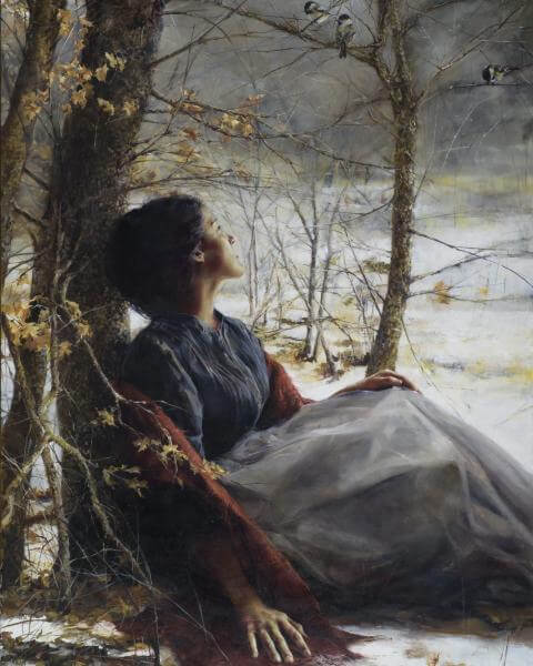 There Is Help For You - 16 x 20 gicl&eacute;e on canvas (pre-mounted) by Elspeth Young