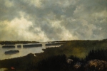 Under The Northern Mountains - 20 x 30 gicl&eacute;e on canvas (unmounted)