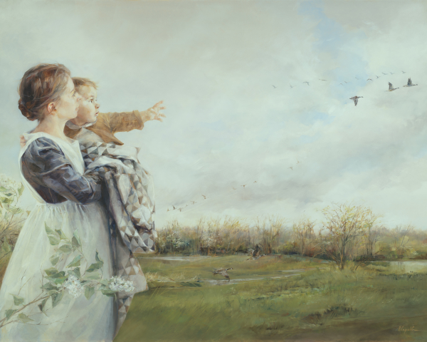 Shall We Not Go On - 16 x 20 gicl&eacute;e on canvas (pre-mounted) by Elspeth Young