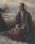And Blessed the God of Heaven - 24 x 30 gicl&eacute;e on canvas (unmounted)