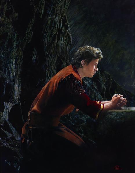 Not Knowing Beforehand - 14 x 18 gicl&eacute;e on canvas (pre-mounted) by Al Young