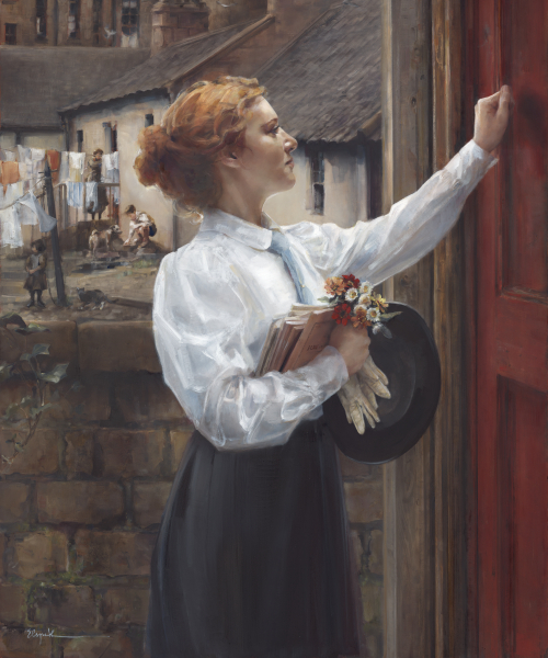 One More Door - 20 x 24 print by Elspeth Young