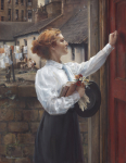 One More Door - 14 x 18 gicl&eacute;e on canvas (pre-mounted)