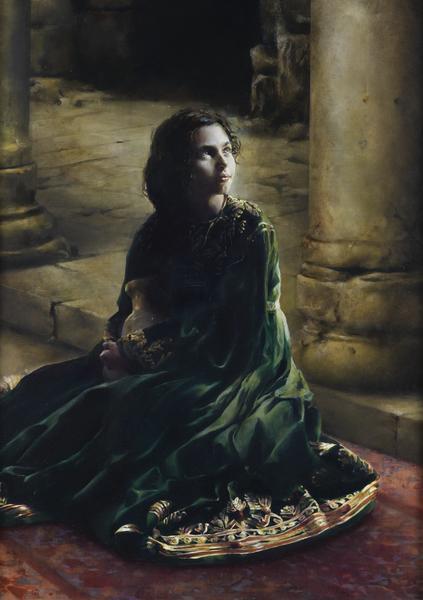 According To Thy Word - 24 x 34 gicl&eacute;e on canvas (unmounted) by Elspeth Young
