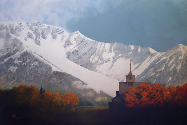 Den Kommende Vinteren - 24 x 36 gicl&eacute;e on canvas (unmounted) by Al Young