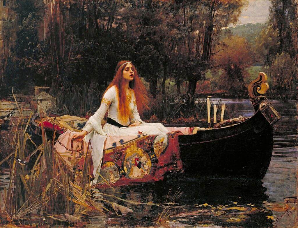The Lady of Shallot by John William Waterhouse