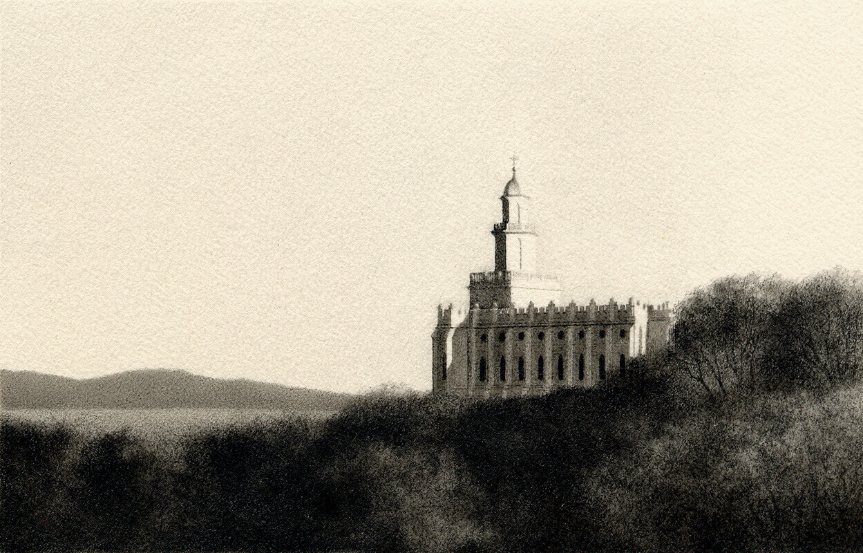 The St. George Temple  by Al R. Young