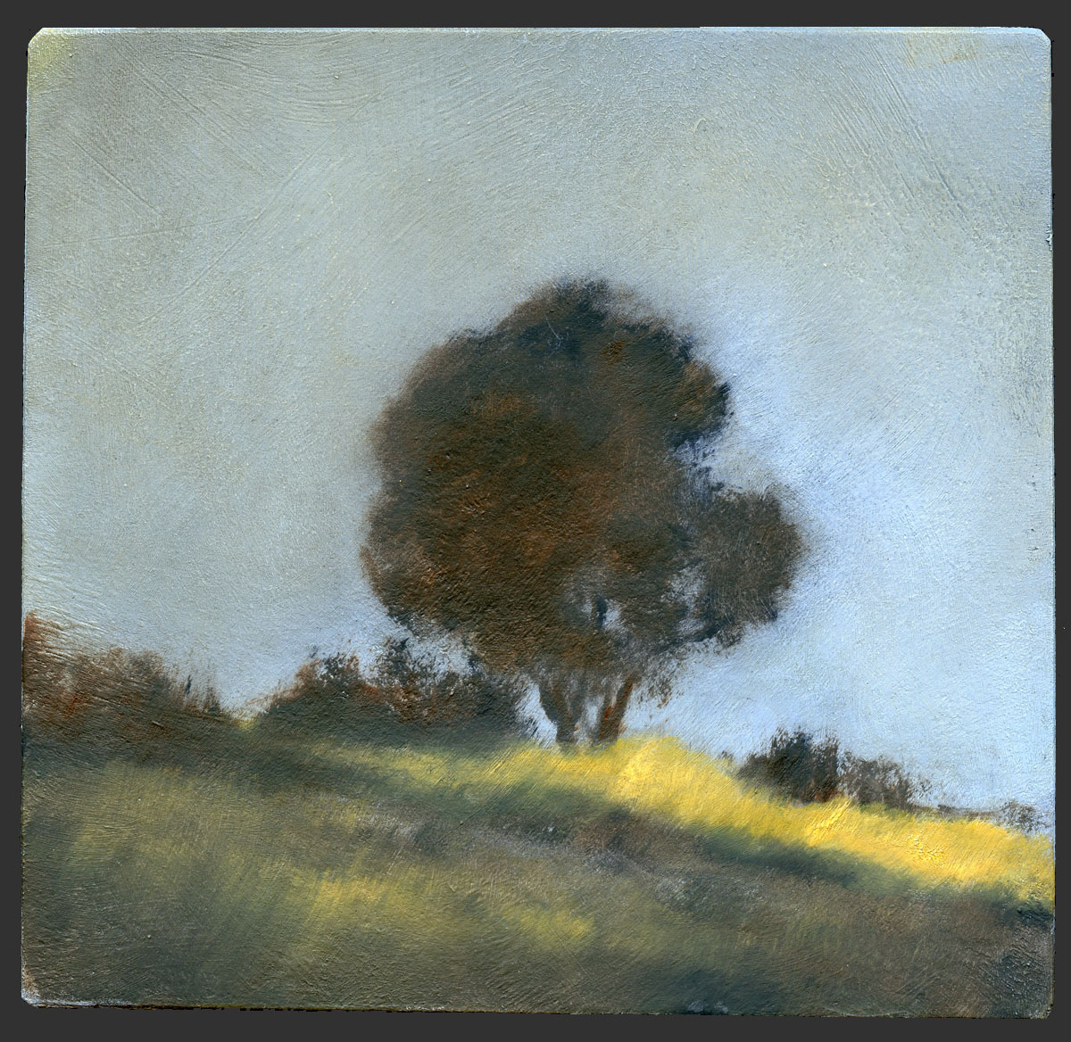 Summer AfternoonOil on panel - 6 in. x 4.25 in.Endowed - Completed 2021 June