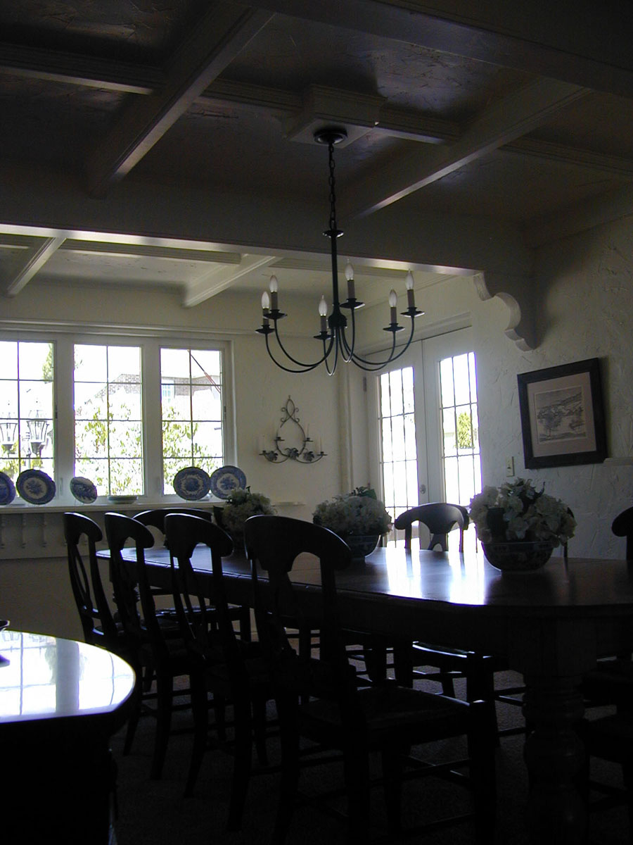 Custom features bring elegance and charm to the dining room.  See more . . .