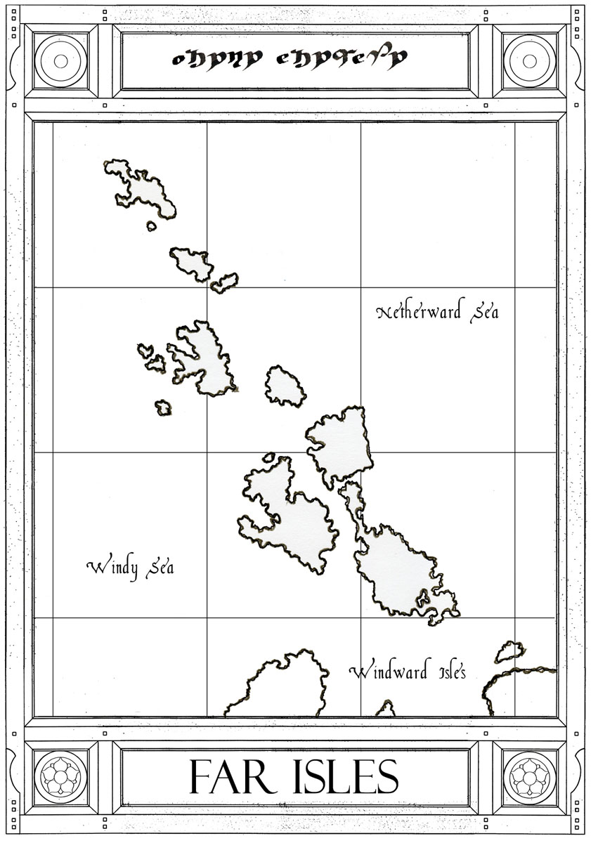 The Far Isles were mountainous and densely wooded.  So precipitous were the coasts of thes...