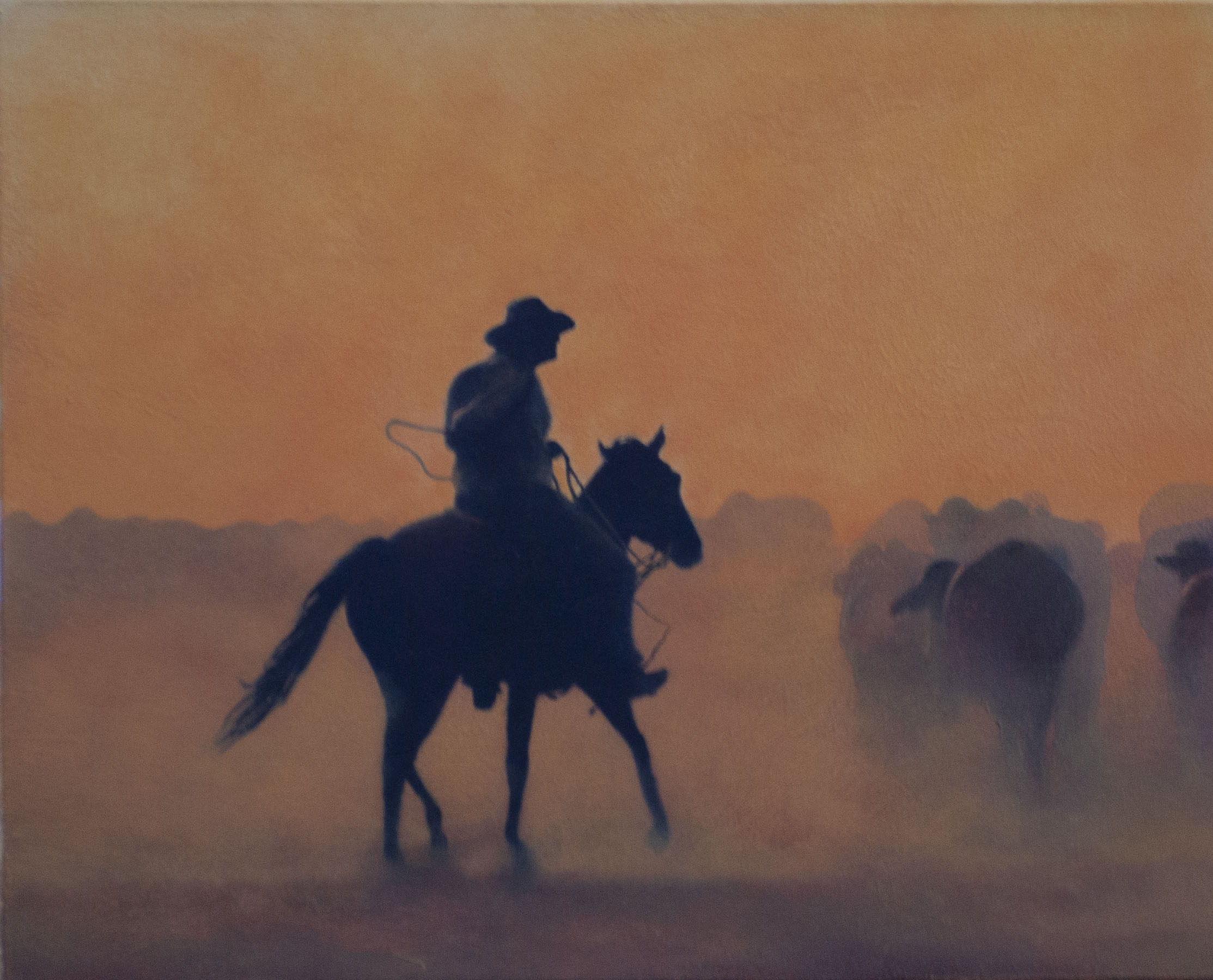 Bringing Them BackOil on panel - 8.187 in. x 7.06 in.Endowed - Completed 2019 October 5