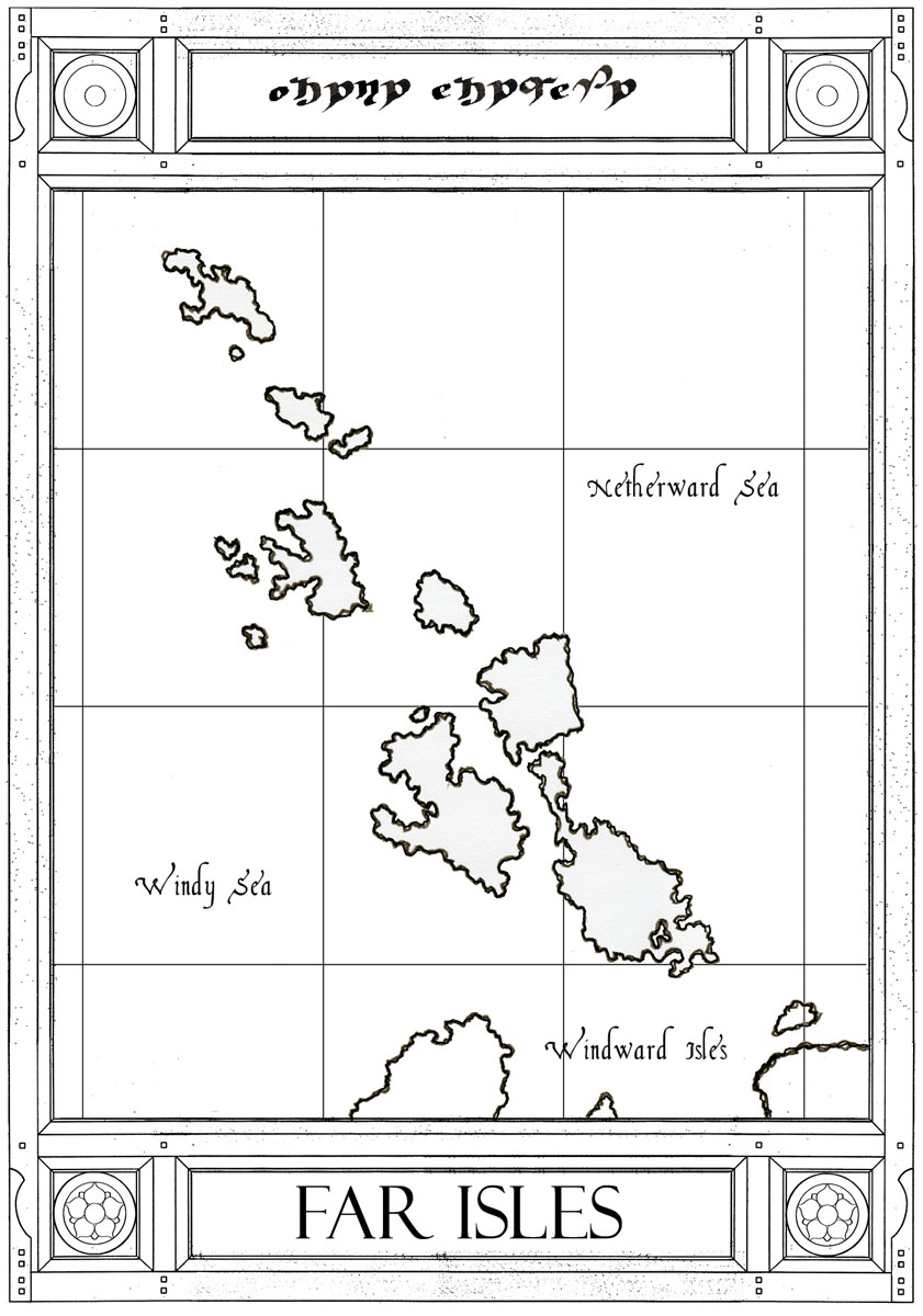 The Far Isles were mountainous and densely wooded.  So precipitous were the coasts of thes...