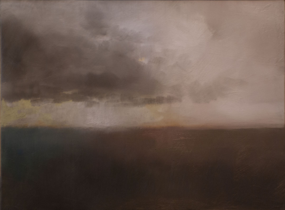 Out of the WestOil on panel - 22.125 in. x 16.56 in.Endowed - Completed 2019 AugustThis pa...