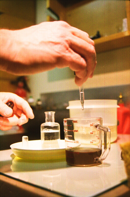 A mildly acidified solution of gum arabic is prepared.&nbsp;&nbsp;The strength of the solution, or e...