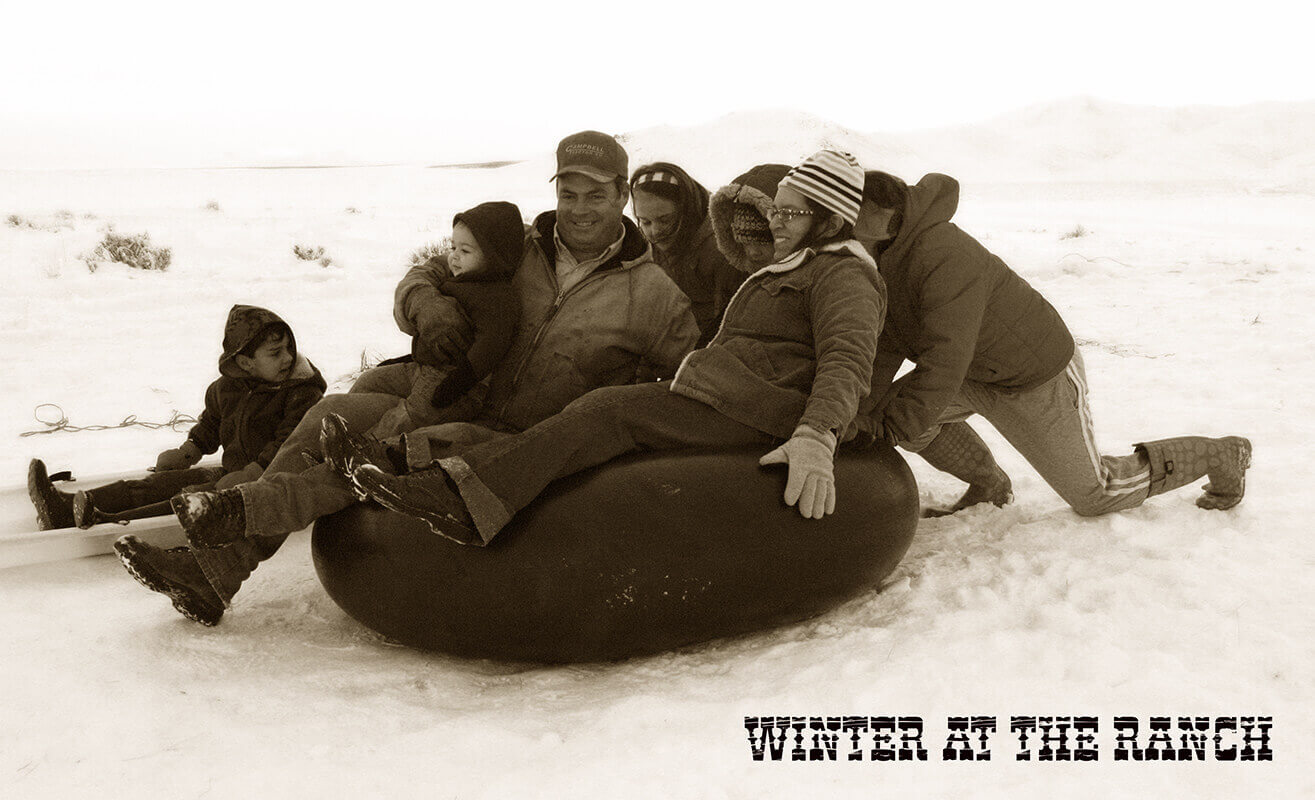 Winter snows and pogonip send everyone indoors for warmth.&nbsp;&nbsp;The men busy themselves servic...