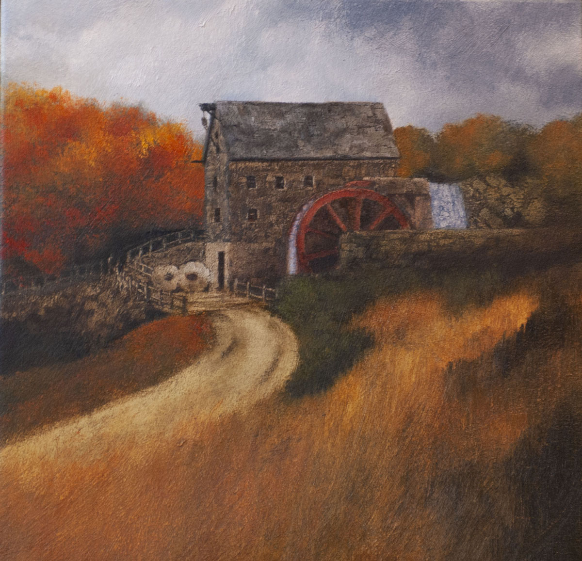 Jackman MillCopyright &copy; by Al R. Young&nbsp;&nbsp;All Rights Reservedby Al R. Young, oil on pan...